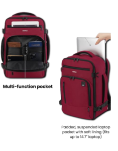 ECOHUB 16” Travel Backpack fronet