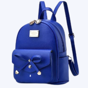 I IHAYNER Girls Bowknot Cute Leather Backpack Mini Backpack Purse for Women